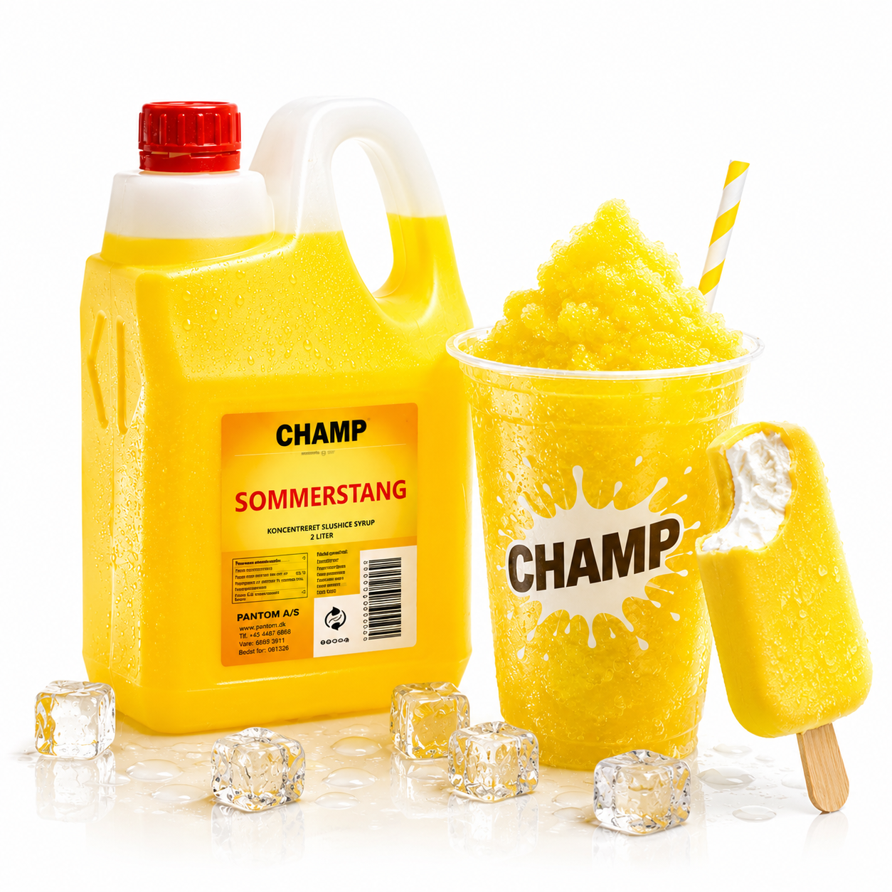 Champ sommerstang – Københavnerstang slushice 2 liter Champ sommerstang - Københavnerstang slushice 2 liter