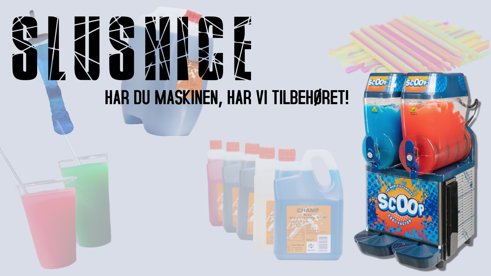 Slushice fra Funfoods.dk