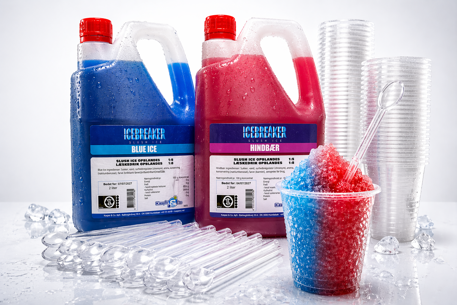 Slushice pakketilbud alt i en Slushice pakketilbud alt i en