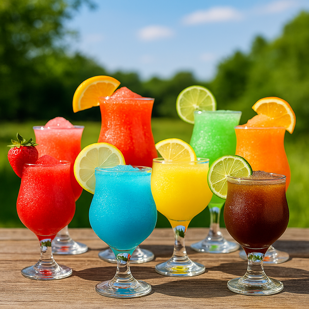 Slushice med alkohol drinks