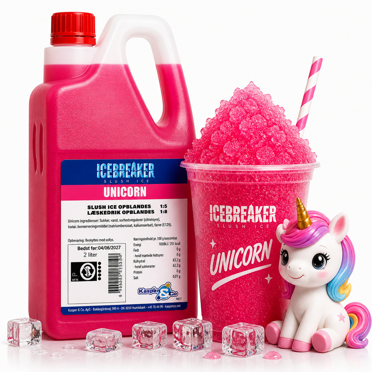 Icvebreaker Unicorn Slushice 2 liter Icvebreaker Unicorn Slushice 2 liter